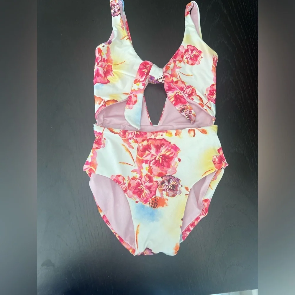 AGUA BENDITA KIDS Ruby Oazze One Piece Swimsuit NWT Size 2